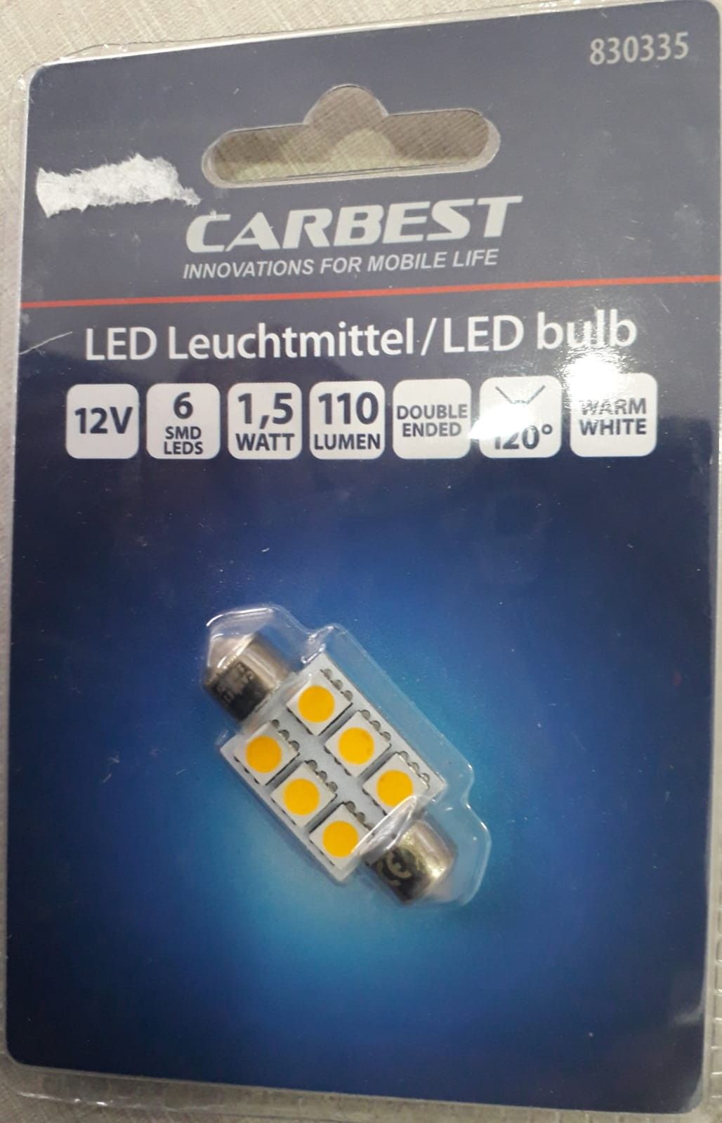 Bombilla LED 6SMD 1.5W
