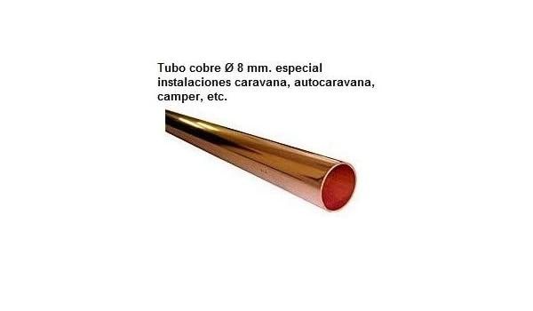 Barra gas ermeto tubo 8mm (2.5m)